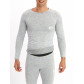 Термобелье мужское светло-серого цвета 2208SS