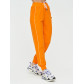 Спортивные брюки женские оранжевого цвета 1306O
