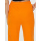 Спортивные брюки женские оранжевого цвета 1306O