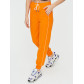 Спортивные брюки женские оранжевого цвета 1306O