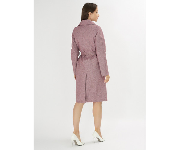 Пальто демисезонное фиолетового цвета 42038F