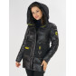 Куртка зимняя черного цвета 7501Ch