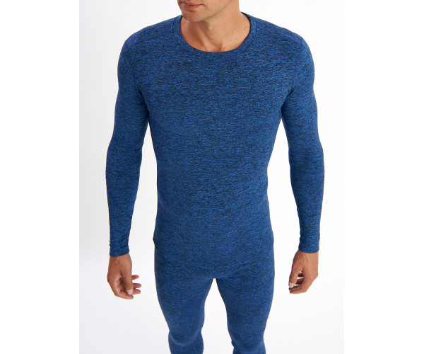 Термобелье мужское синего цвета 2207S