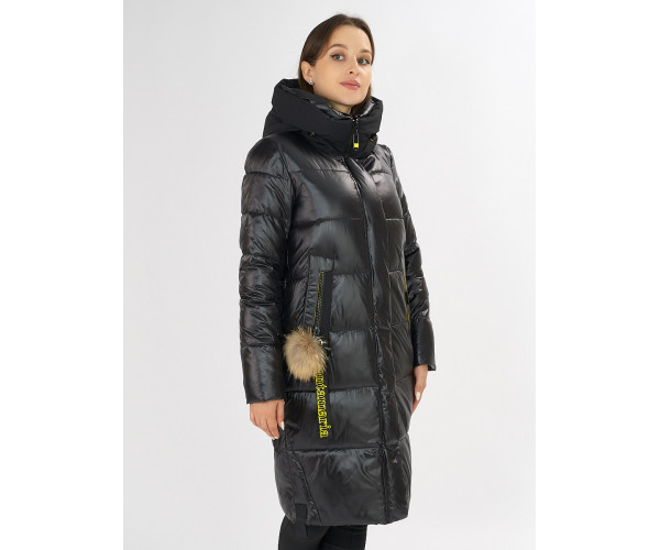 Куртка зимняя черного цвета 72168Ch