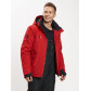 Горнолыжная куртка мужская красного цвета 77010Kr