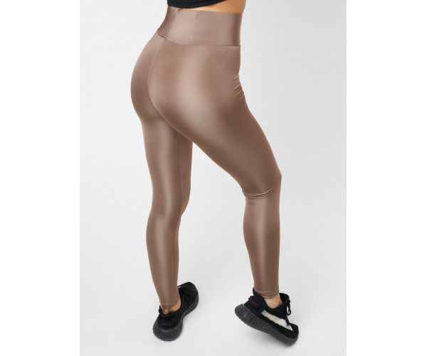 Леггинсы женские бежевого цвета 22092B