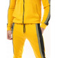 Спортивный костюм трикотажный горчичного цвета 9157G