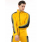 Спортивный костюм трикотажный горчичного цвета 9157G