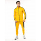Спортивный костюм трикотажный горчичного цвета 9157G