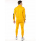 Спортивный костюм трикотажный горчичного цвета 9157G