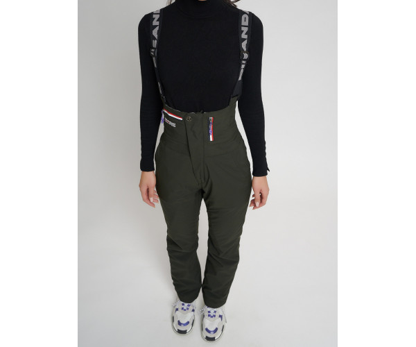Брюки горнолыжные цвета хаки 102Kh