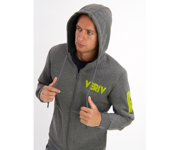 Толстовка мужская серого цвета 3003Sr