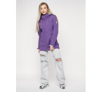 Ветровка женская  фиолетового цвета 20371F