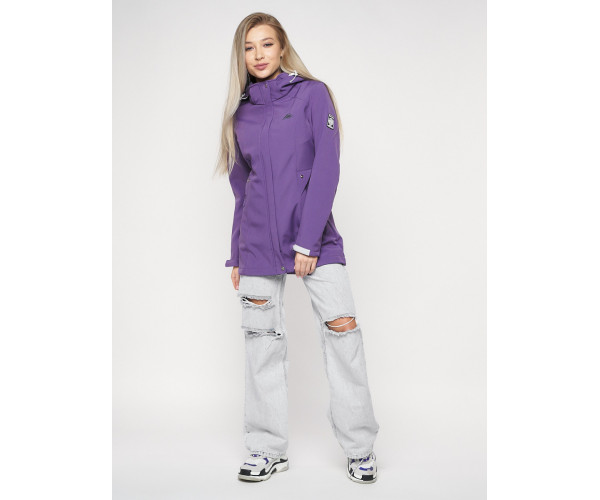 Ветровка женская  фиолетового цвета 20371F