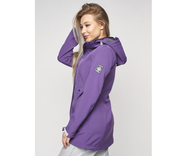 Ветровка женская  фиолетового цвета 20371F
