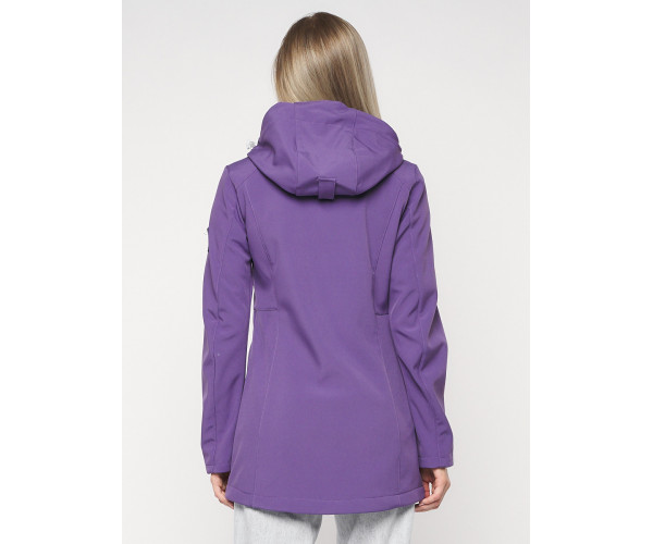 Ветровка женская  фиолетового цвета 20371F