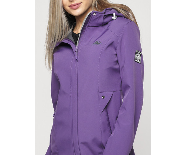 Ветровка женская  фиолетового цвета 20371F