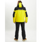 Горнолыжный костюм анорак мужской желтого цвета 077024J