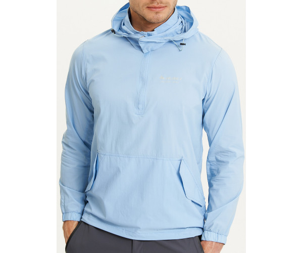Анорак ветровка Valianly мужская голубого цвета 93430Gl