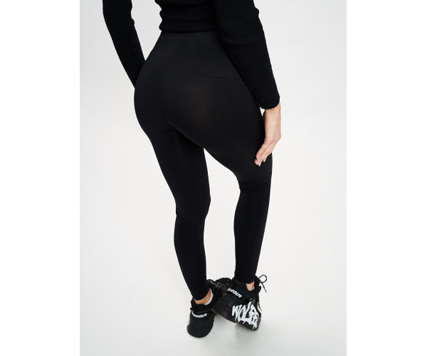 Лосины женские черного цвета 3247Ch