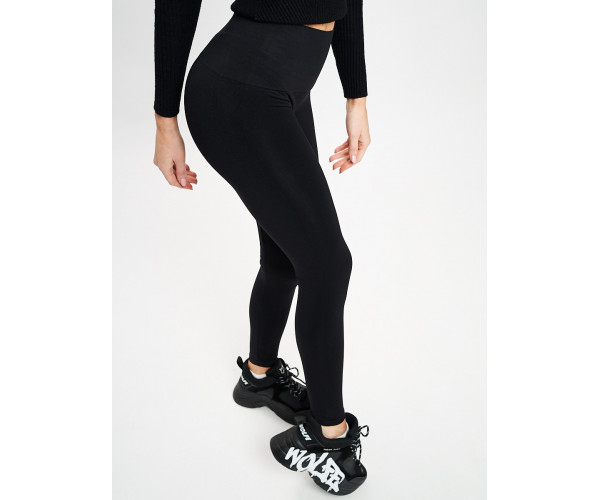 Лосины женские черного цвета 3247Ch