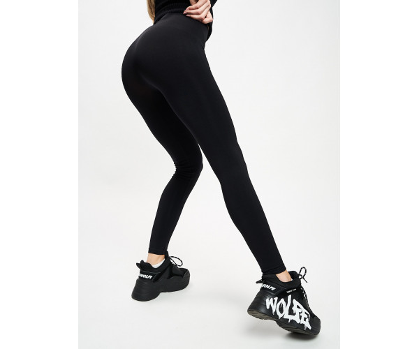 Лосины женские черного цвета 3247Ch