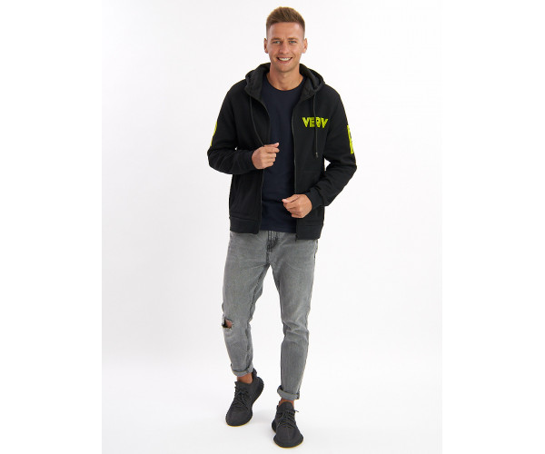 Толстовка мужская черного цвета 3003Ch