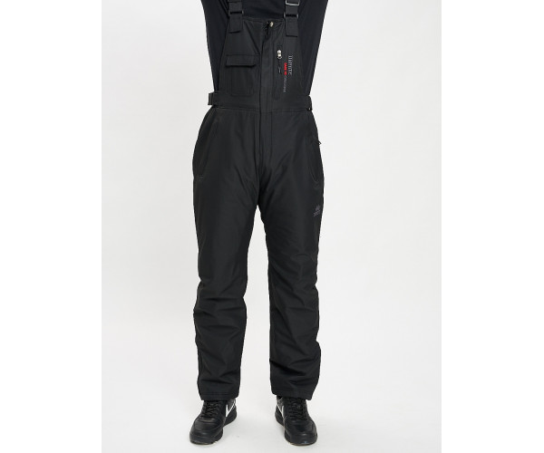 Горнолыжный костюм мужской зеленого цвета 077012Z