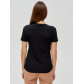 Женские футболки с принтом черного цвета 1614Ch