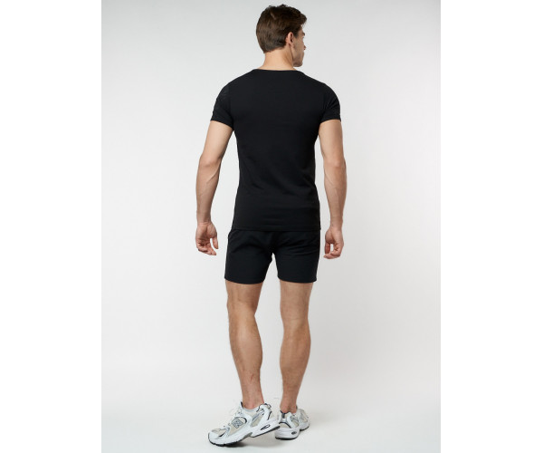 Подростковая футболка черного цвета 220145Ch