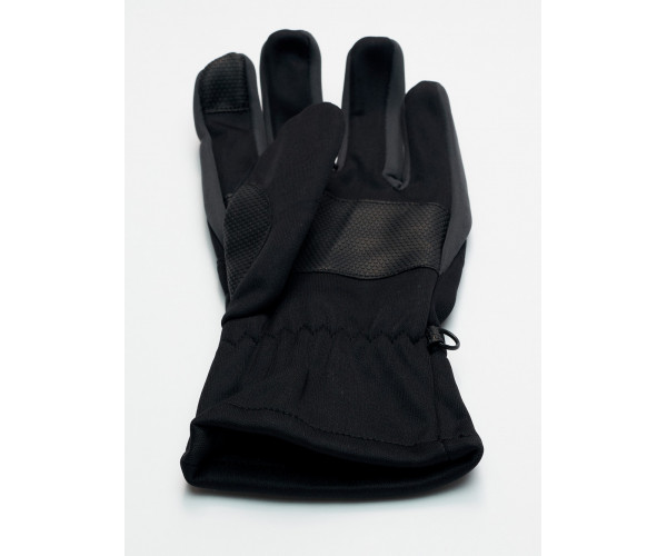 Перчатки спортивные мужские черного цвета 605Ch