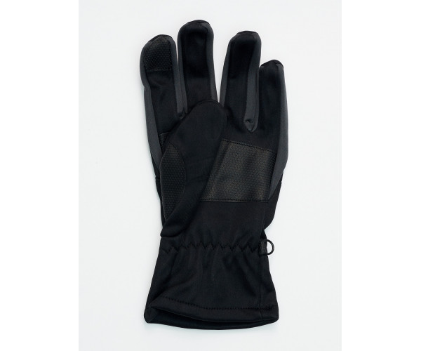 Перчатки спортивные мужские черного цвета 605Ch