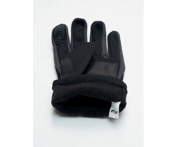 Перчатки спортивные мужские черного цвета 605Ch
