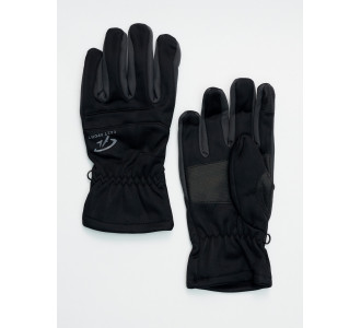 Перчатки спортивные мужские черного цвета 605Ch