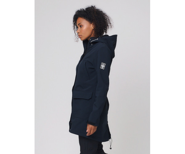 Костюм женский  темно-синего цвета 02027TS