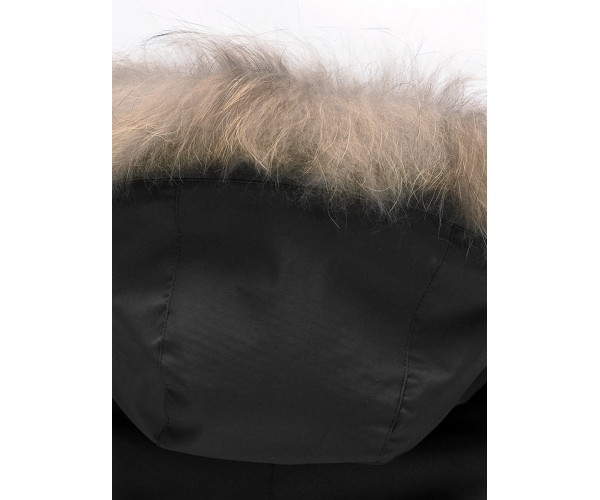 Парка зимняя Valianly для мальчика черного цвета 90431Ch