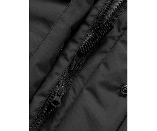 Парка зимняя Valianly для мальчика черного цвета 90431Ch