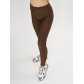 Леггинсы женские коричневого цвета 1165K