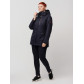 Горнолыжная куртка  bigsize темно-синего цвета 2047TS