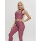 Костюм для фитнеса женский розового цвета 2004R