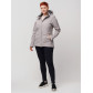 Ветровка  bigsize серого цвета 2032-1Sr