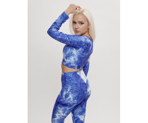 Костюм для фитнеса женский хаки цвета 2007S