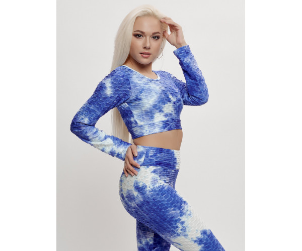 Костюм для фитнеса женский хаки цвета 2007S