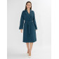 Пальто демисезонное темно-синего цвета 42121TS