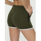 Спортивные шорты женские хаки цвета 3019Kh