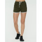Спортивные шорты женские хаки цвета 3019Kh
