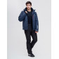 Горнолыжная куртка  темно-синего цвета 2061TS