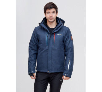 Горнолыжная куртка  темно-синего цвета 2061TS