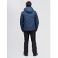 Горнолыжная куртка  темно-синего цвета 2061TS