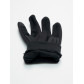 Перчатки спортивные мужские демисезонные черного цвета 611Ch